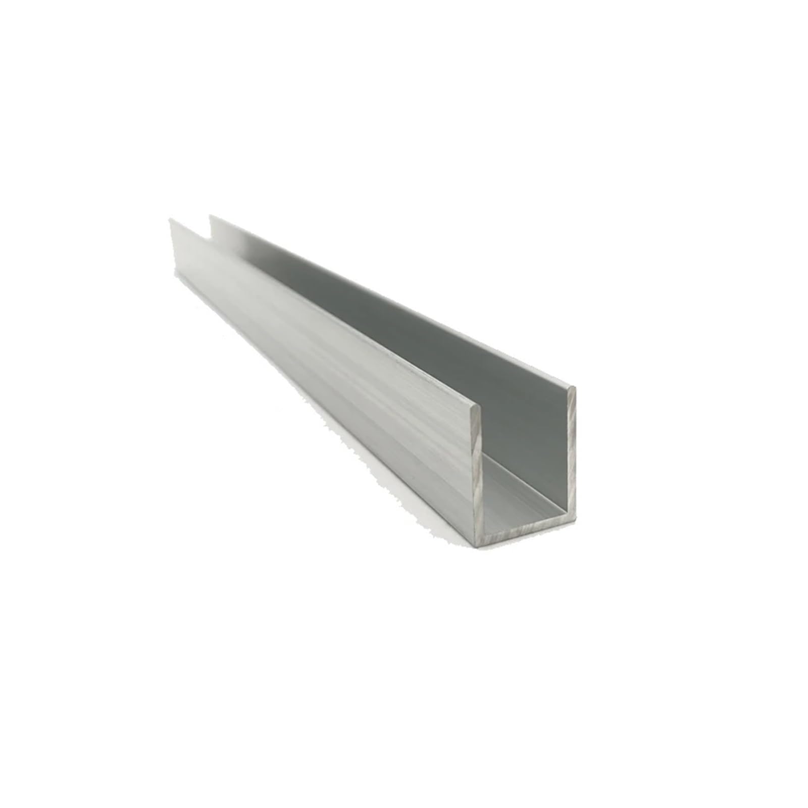 U Shape Aluminum U-Shape Aluminum, 16mm X 20mm 1.5mm,Outer Width, Length 50cm,Aluminum Alloy Glass Covered Edge Strip