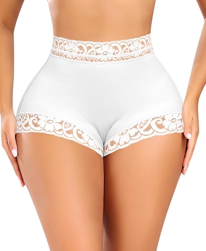 Image of DERCA Butt Lifting Panties Padded Underwear for Women Booty Pads Butt Enhancer Lace Shapewear Panty
