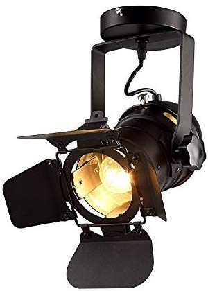 Spot de plafond industriel et lustre rétro LED pour boutique