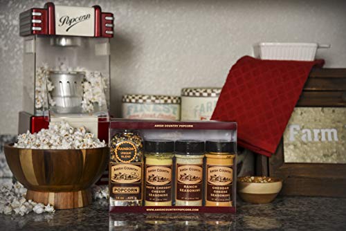 image for Amish Country Popcorn | Variety Bundles - 14 Oz Rainbow Kernels, White