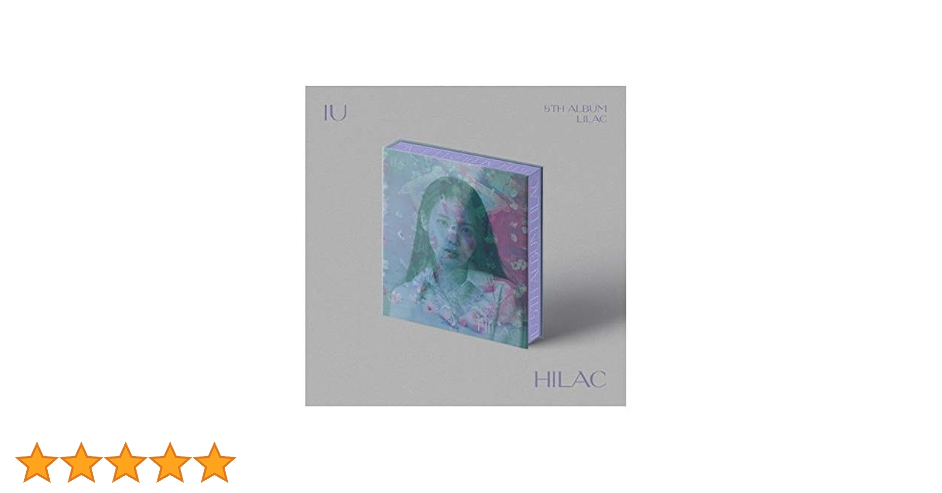 IU Lilac 5th Album Hilac Version CD+72p PhotoBook+16p Lyric