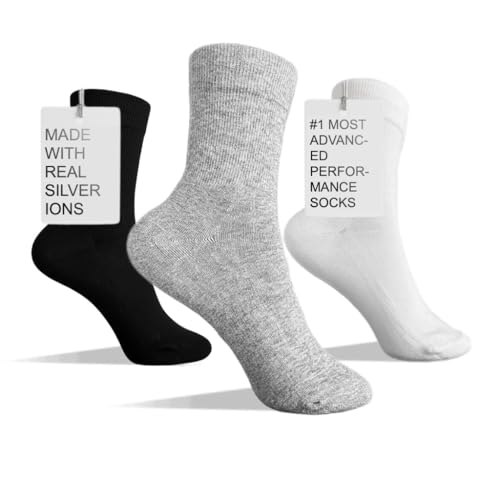 Chaussettes de running lot de 3 sport taille 41-46 multicolore