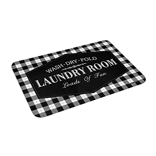 Tapis de porte cool absorbant et robuste pour buanderie - 3