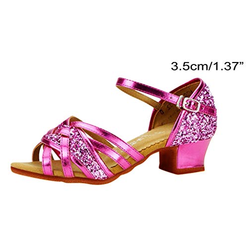 Toddler Baby Girls Kids Ballroom Tango Latin Dance Shoes Sandals Fashion Outdoor Sport Shoes4