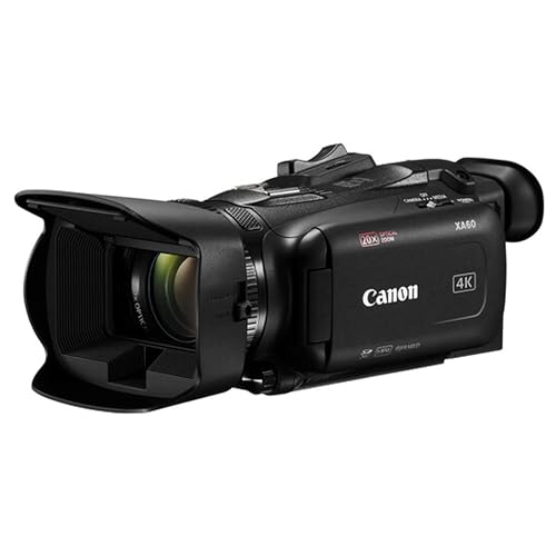 Canon XA60 Professional UHD 4K Camcorder w/LED Video Light + Filter Kits + 2pc 64GB Memory Cards & More - Image 5