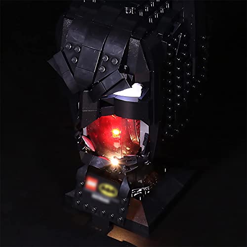 LMTIC LED-Beleuchtungsset für Lego Batman Helmet Collectible Building Kit-Light Set Kompatibel mit Lego 76182 Batman… – Bild 7