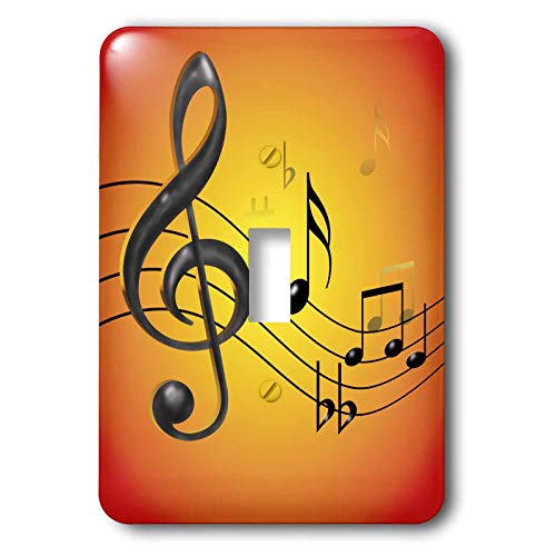 Interrupteur à bascule musical 3D pour remplacer vos plaques de plastique blanches