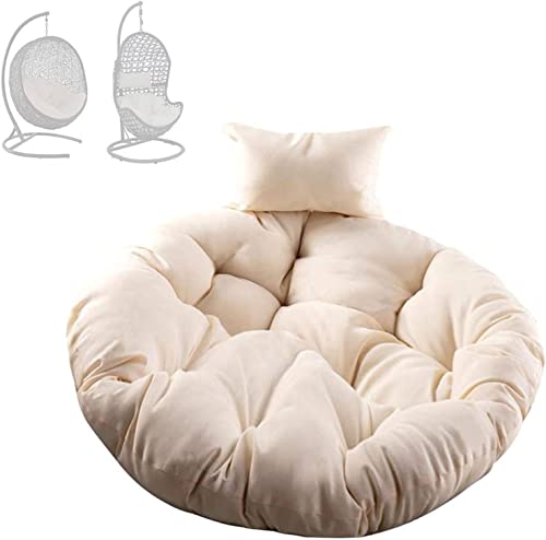 Coussin de remplacement pour chaise suspendue ronde en tissu durable