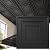 LooYee 24 PCS 24 X 24 Inch Black Drop Ceiling Tiles, 2Ft X 2Ft PVC 3D Decorative Ceiling Panels, Waterproof Washable Plastic Ideal for Living Room Garage Basement Bedroom Cover 96 Sq.Ft