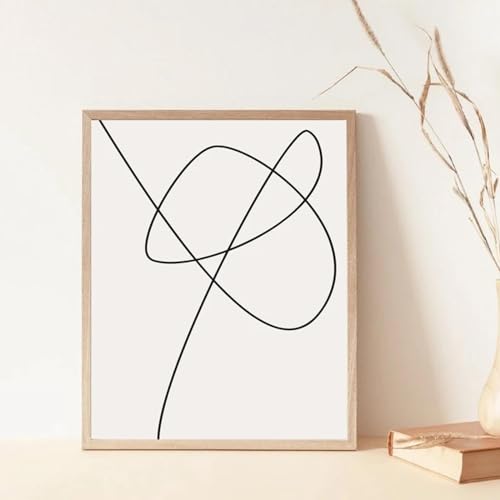 Affiche scandinave pour moderniser un mur vide sans cadre - 4