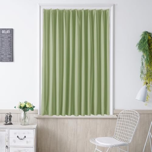 YKFN �Ռ��J�[�e�� ���� ��60cm ��60cm 1�� �J�[�e�� �Ռ� ���� �h���[�v ������� �h�� �f�M �ۉ� �ՔM �h�� ����ډB�� UV�J�b�g �ȃG�l �ߓd�΍� ���� ���n �k�� �V���v�� �A�W���X�^�[�t�b�N�t �􂦂� �O���[��