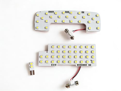 Car Cabin Reading Lamp Interior Dome Map Light LED Light Ceiling Lighting Upgrade Lamp,for Suzuki Jimny 4-Door 5-Door 2013-2026 LED Interior Reading Trunk Lamp Bulb Dome Map lights (white light)