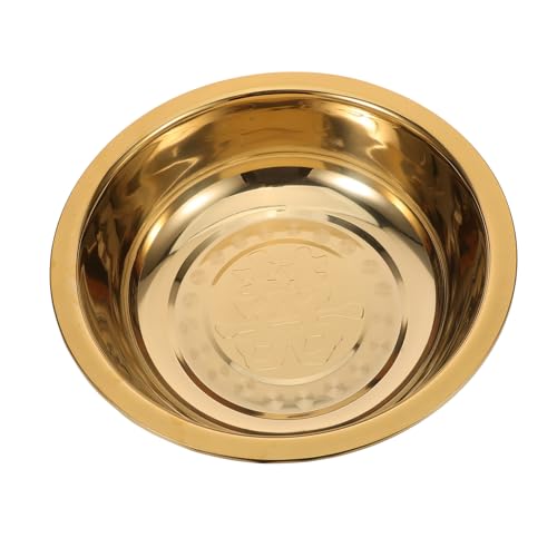 Yardenfun Stainless Steel Washbasin Washing Bowl Dish Pan Basin Tub Round Washbasin Spa Bowl Wash Bowl Vegetable Washing Basin Salon Wash Basin Dish Washing Tub Round Wash Basin Mixing Bowl