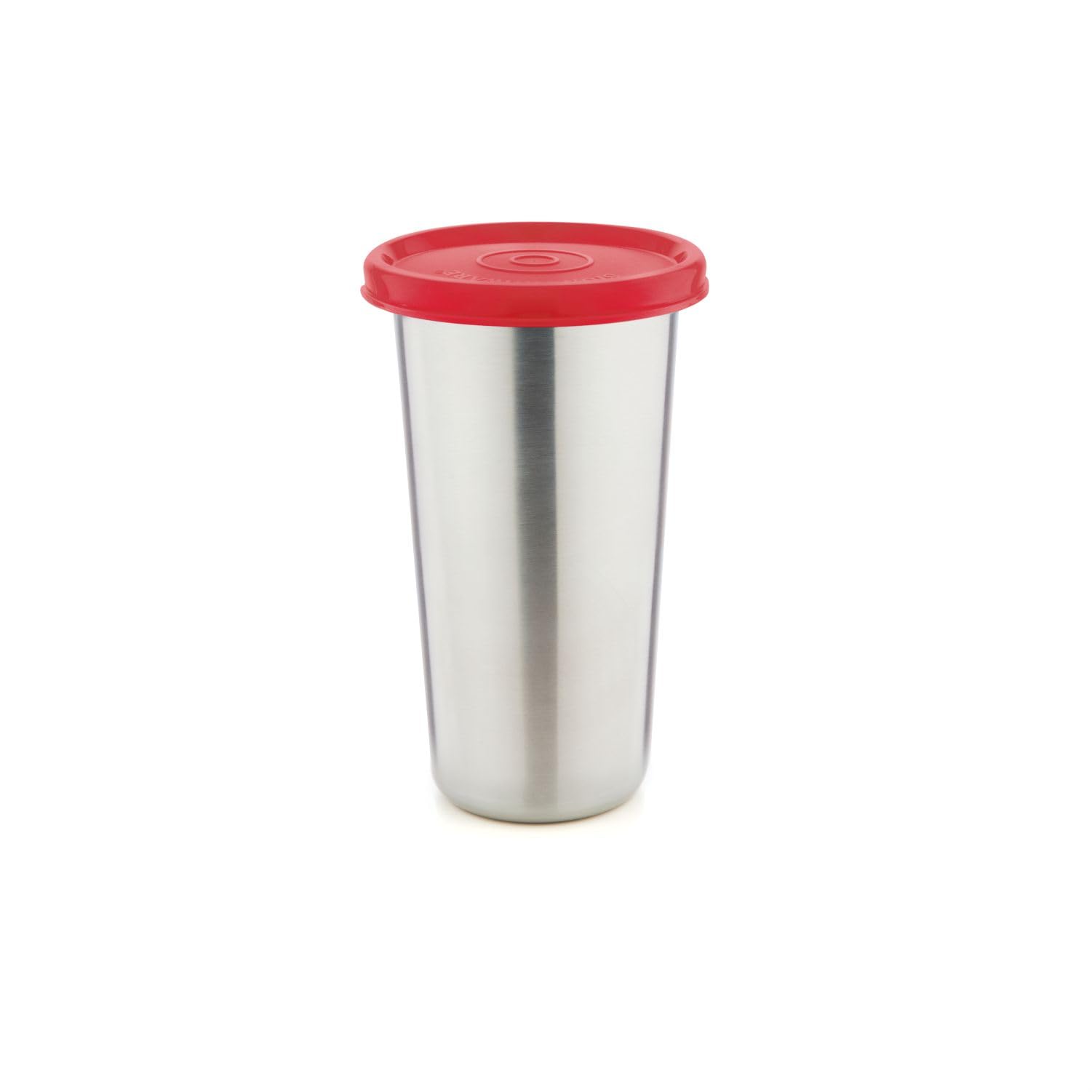 Signora Ware Stainless Steel Mini Tumbler/Food Storage with Lid | Air Tight Leak Proof Glass Tumblers for Office Gym Yoga Hiking Trekking Travel Home Kitchen (300Ml), Set of 1, Red (B0CVQKXT8G) Amazon Price History, Amazon Price Tracker