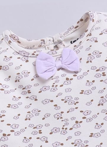 Image of Smart Baby Cotton Frock Set for Baby Girls - Soft Interlock Cotton