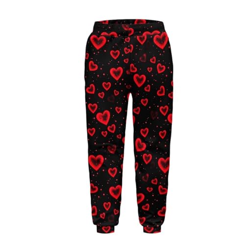Sweatpants Kids Jogger Sweat Pants Soft Elastic Waist Pocket Athletic Pants Girls Boys4