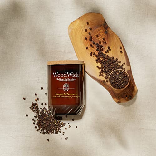 Woodwick® Renew Large Candle, Ginger & Turmeric, 13 Oz. #TOP3