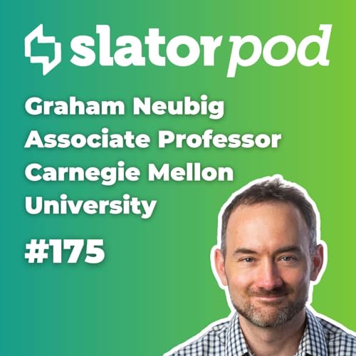 #175 Where DeepL Beats ChatGPT with Graham Neubig Podcast Por  arte de portada