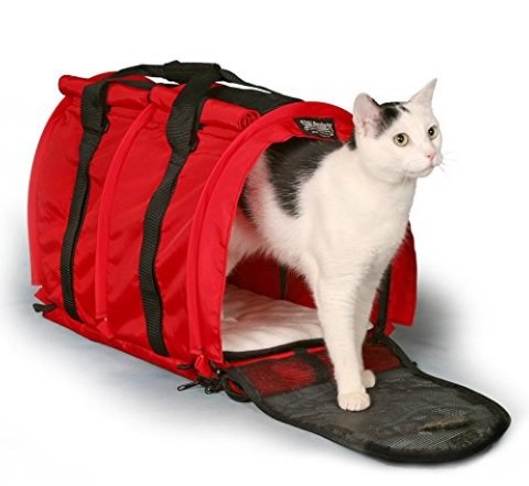 STURDI PRODUCTS StabildiBag Transporttasche für Haustiere, extragroß, flexibel, X-Large, rot Cover