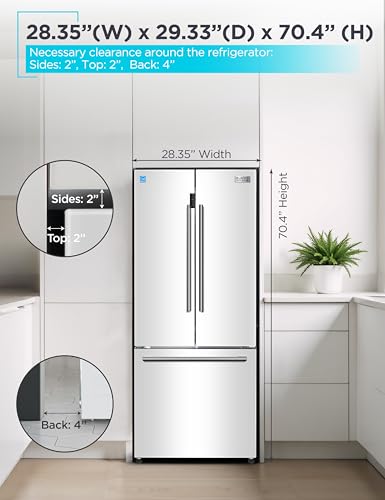 BLACK+DECKER 16 Cu.Ft. French Door