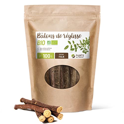 Bâtons de Réglisse Bio - Planète au Naturel - 100 g Cover