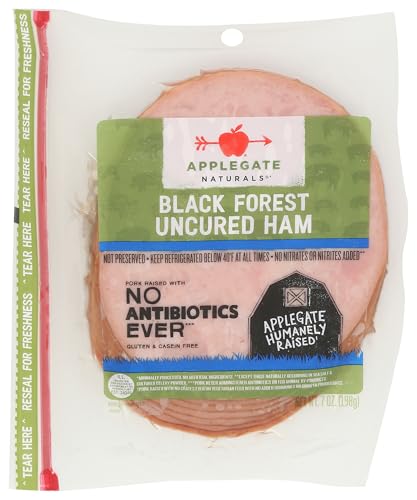 Applegate, Natural Uncured Black Forest Ham, 7oz