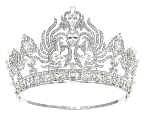 Tiara de strass multicolor para brillar en tu boda y fiestas de cumpleaños