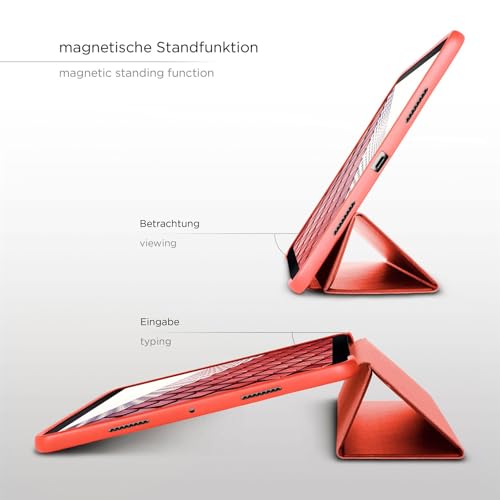 Coque Samsung Galaxy Tab A8 2021 ONEFLOW fine rouge avec support de protection - 4