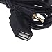 Adaptador de cable auxiliar USB para VW para Audi Skoda Seat de...