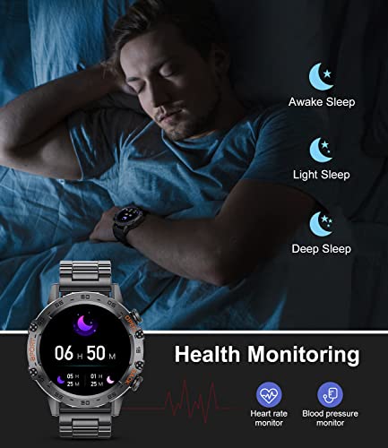 Sunkta Military Smart Watch For Men(Answer/Dial Calls),100 Sports Modes thumb #4