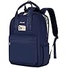 LOVEVOOK Backpack Womens, 17.3 inch Large Laptop Rucksack Bag for Women, Waterproof Ladies Backpacks School Bags with USB Port & Anti-theft Zipper, Fashion Back Pack for Uni Work Travel, Navy Blue