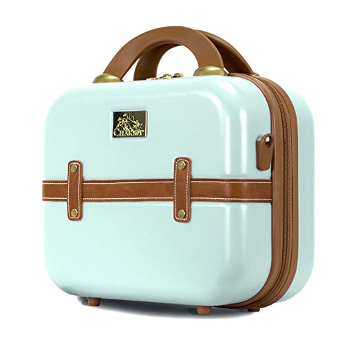 Chariot Gatsby 2-Piece Set Hardside Expandable Carry On Luggage With Matching Beauty Case (Mint) #TOP4