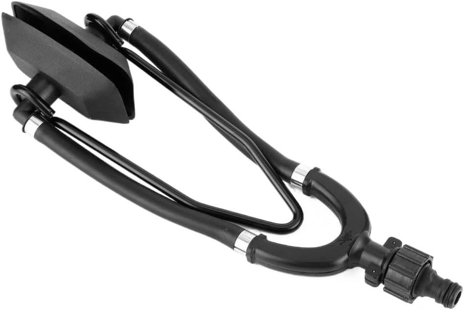 Outboard Boat Motor Water Flusher Dual Feed Large Rectangular Ear Muffs Fast Connection Compatible with Marine Fits Outboards