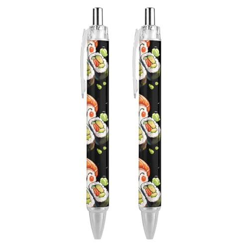 Bolígrafos de punta fina de 0,5 mm: dile adiós a las manchas con el pack de 4 Sushi Food