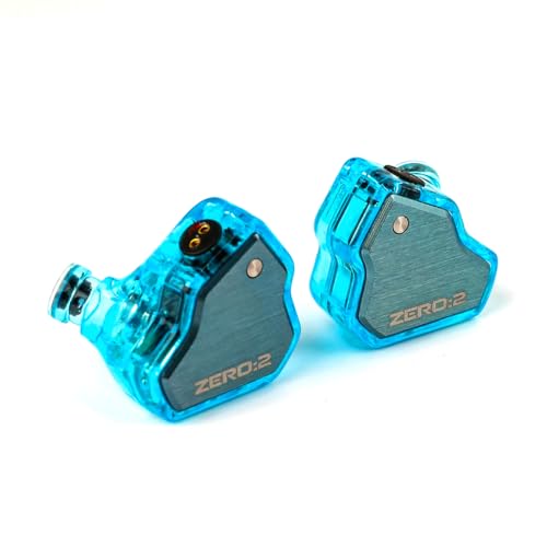 Concept Kart 7Hz x Crinacle Zero 2 Blue IEM Blue, No Mic - Image 3