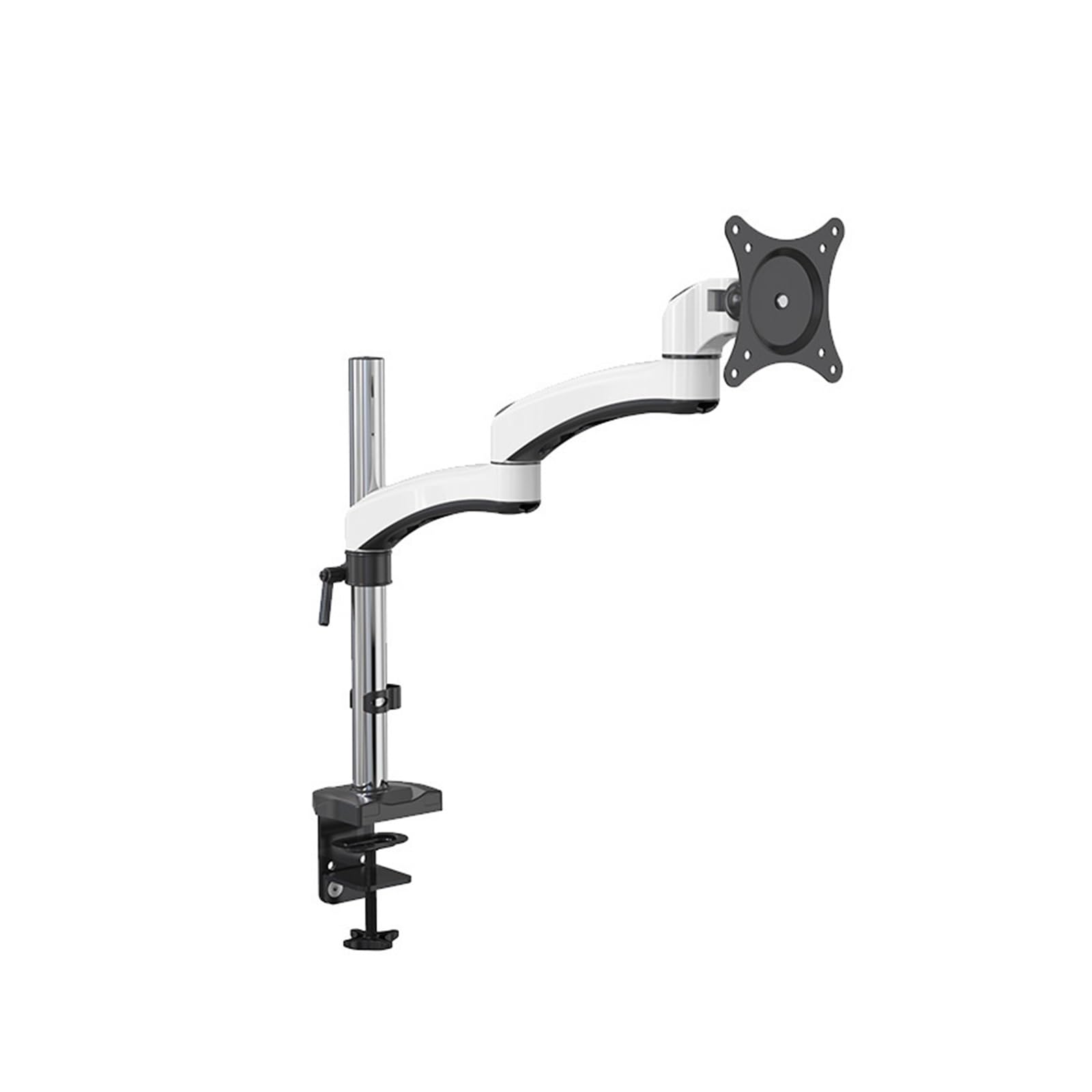 TKJfdTY Monitor Stand Desktop Double-Section Telescopic Aluminum Alloy 8Kg Lifting And Rotating Industrial Fe112C Clamping Table