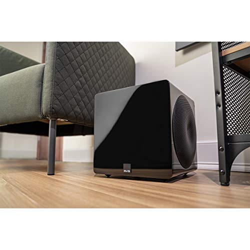Image of SVS 3000 Micro Subwoofer (Piano Gloss Black) | Active Dual 8-in Drivers, 800 Watt RMS, Sealed Cabinet