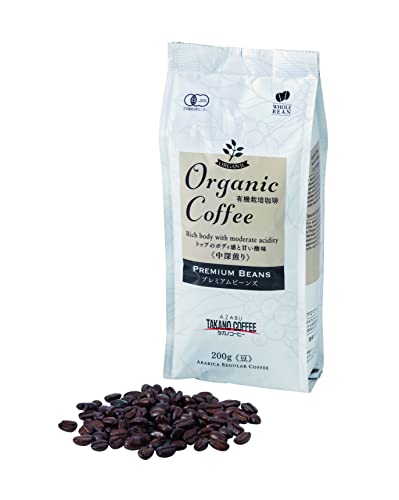 タカノコーヒー オーガニックコーヒー プレミアムビーンズ