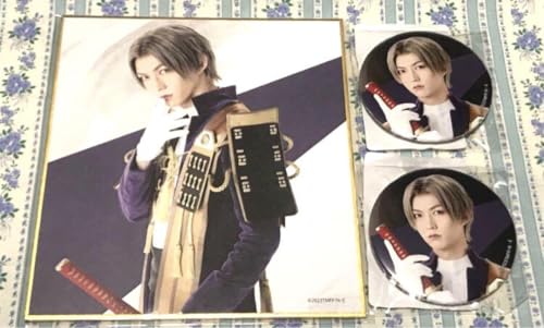 映画刀剣乱舞 黎明 スクラッチ ミニ色紙 バッジ へし切長谷部 セット