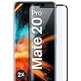 Bords 3D avec couverture complète : le film de protection d'écran incurvé s'adapte parfaitement aux courbes du Huawei Mate20 Pro. Transitions lisses, couleurs claires et forte résistance aux rayures.