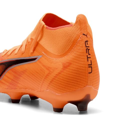 Puma Unisex Ultra 6 Match+ Fg/Ag Fußballschuh, Heat Fire Puma schwarz Leuchtend rot, 42.5 EU – Ansicht 4