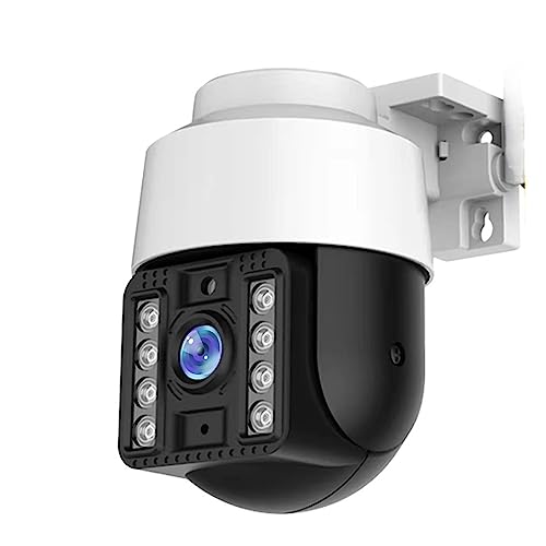 Kits de vigilancia DVR, Cámara IP de 8MP 4K al Aire Libre HD 5MP H.265 Cámara de Seguridad CCTV AI Auto Tracking 1080P de videovigilancia P2P,CCTV al Aire Libre(2MP Add 32GB Card)