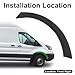 Copgge Right Side Front Door Fender Flare Molding Wheel Arch Cover Trim Compatible with Ford Transit 150 250 350 350HD 3.2L 3.5L 3.7L 2015 2016 2017 2018 2019 BK3Z61278L00BB
