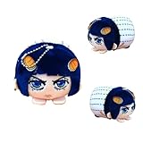 MABAIUDE JJBA Plushies Higashikata Josuke Plush Figure Jotaro Plush Doll Anime Stuffed Keychain Pendant Charm Collectibles Decoration Gifts 4''