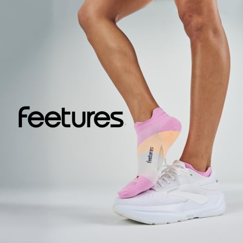 Image of Feetures Elite Light Cushion Mini Crew Sock - Sport Sock with Targeted Compression