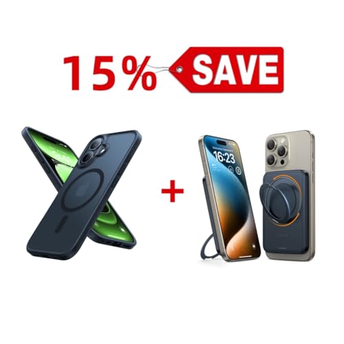 TORRAS Magnetic Case & Magnetic Power Bank 5,000mAh