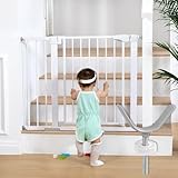 Y-förmiger Adapter Für Babygitter, Y Spindel zur Befestigung,Kindergitter and Treppengeländern,Erweiterung des Treppenschutzgitters,für Treppenschutzgitter für Babys und Haustiere (Weiß, 2 Stück)