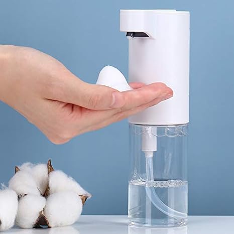 Amazon Rakuby 自動ハンドソープディスペンサー 150ml 泡 自動 自動感知 非接触式 手指消毒 オート センサー 超小型軽量 ソープ ディスペンサー 防漏 各種洗剤対応 透明ボトル 食器用洗剤 家庭 キッチン バスルーム 浴室 洗面所 公共の場所に適用 ハンド ホーム オフィス