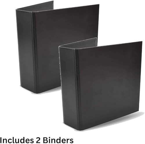 Miniatura 7 de DJOIS by Tarifold - Carpeta de 2 anillas para CD y DVD, almacenamiento duradero de CD y DVD, material duradero, tamaño A5, capacidad para 25 fundas,