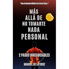 MÁS ALLÁ DE NO TOMARTE NADA PERSONAL Audiolibro Por Manuel De la Cruz arte de portada